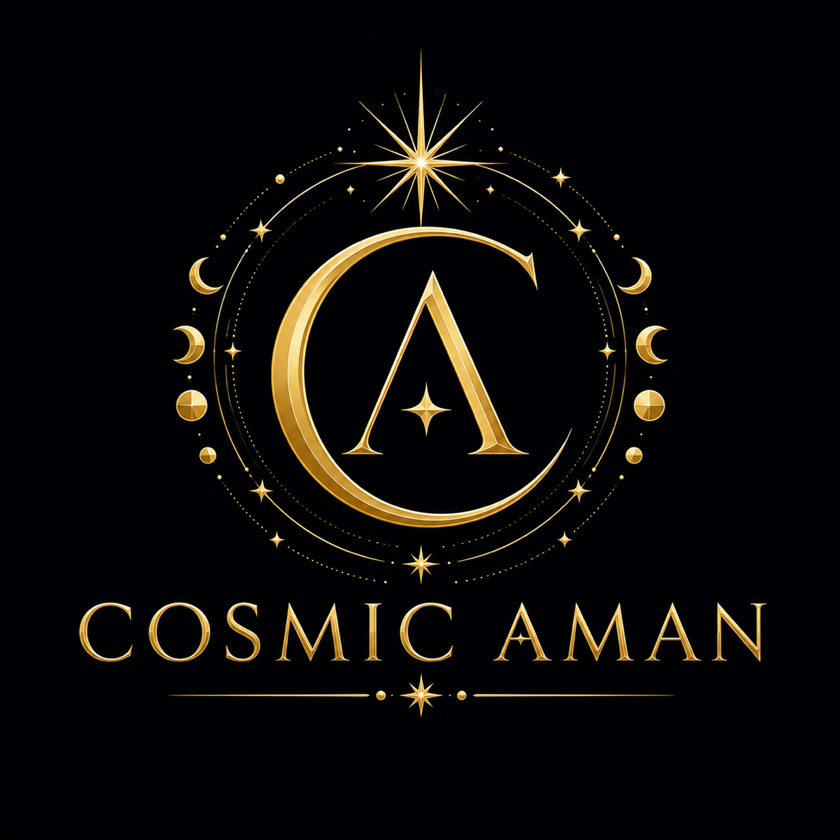 Cosmic Aman Logo